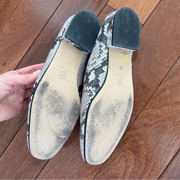 Like new 💫 ATP Atelier Snake skin flats - Picture 10 of 10